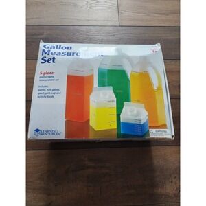 Learning Resources Gallon Measurement Set - Multicolor